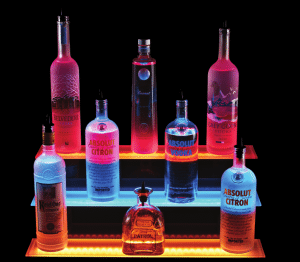 Bar - Global Restaurant Source - Shelves - LED Lighting - Bar Design - Bar Equipment