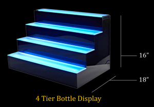 Bar - Global Restaurant Source - Shelves - LED Lighting - Bar Design - Bar Equipment