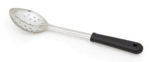 Basting Spoon with Handle, 13" Pierced