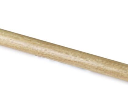 54" Wood Handle w/Threaded Tip