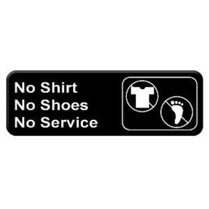 No Shirt, No Shoes, No Service