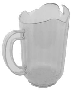 Pitcher, 3 Spout, 60 oz Polycarb Clear