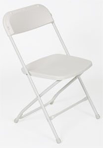 Folding Chair - White