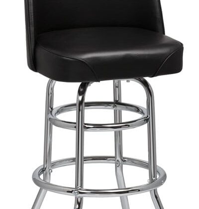 Standard Seat, Black Square Frame Bar Stool, 4 KD