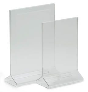 Clear Acrylic Card Holder 3" x 5"