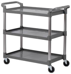 Bus Cart, Plastic, 40x19, Gray