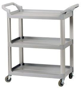 Bus Cart, Plastic, 32x16, Black