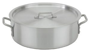 Heavy Weight Aluminum Brazier, 24 qt