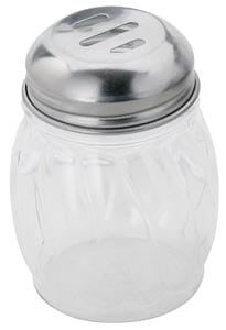 Shaker, Plastic 6 oz Slotted Top