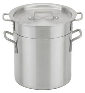 Aluminum Double Boilers, 12 qt