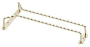 Wire Glass Hanger,  10" Brass