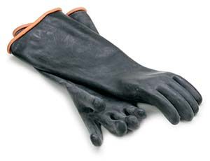 Rubber Gloves Elbow Length