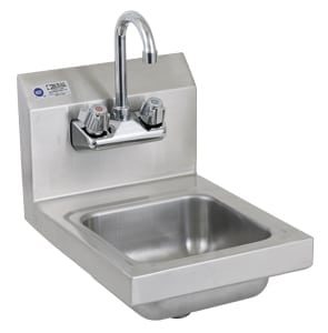 Space Saver Sink with Faucet, 12"