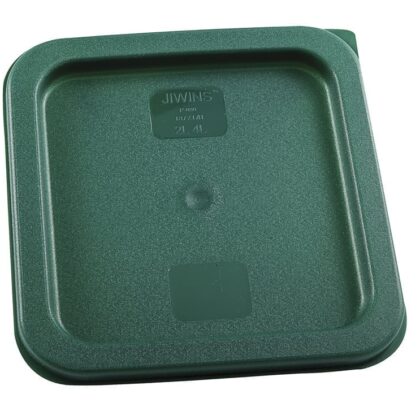 Polyethylene Square Lids, Green