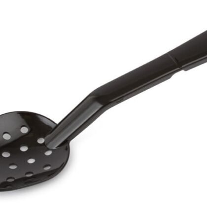 Perforated Polycarbonate Serving Spoon, 13" Black