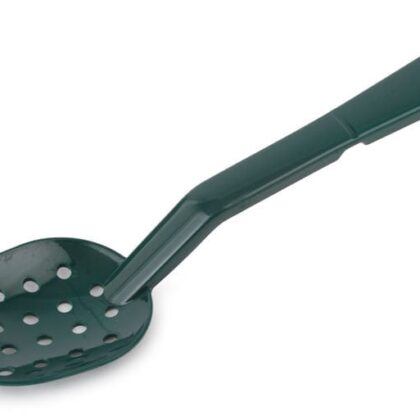 Perforated Polycarbonate Serving Spoon, 13" Green