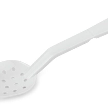 Perforated Polycarbonate Serving Spoon, 13" White