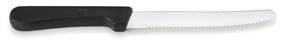 Economy Steak Knife with Plastic Handle and Round Tip