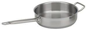 NSF Stainless Steel Saute Pan with Lid, 5 qt