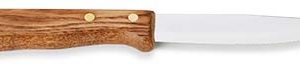 Steak Knife with Wood Handle and Giant Blade