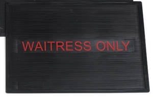 Waitress Only Mat